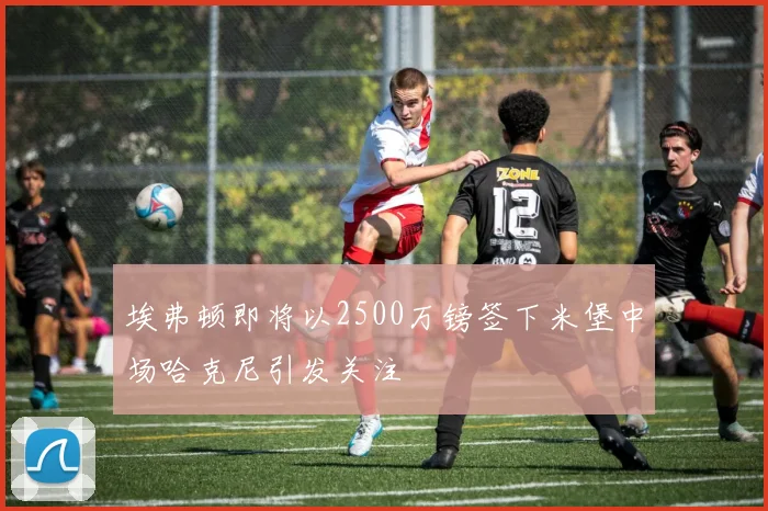 埃弗顿即将以2500万镑签下米堡中场哈克尼引发关注